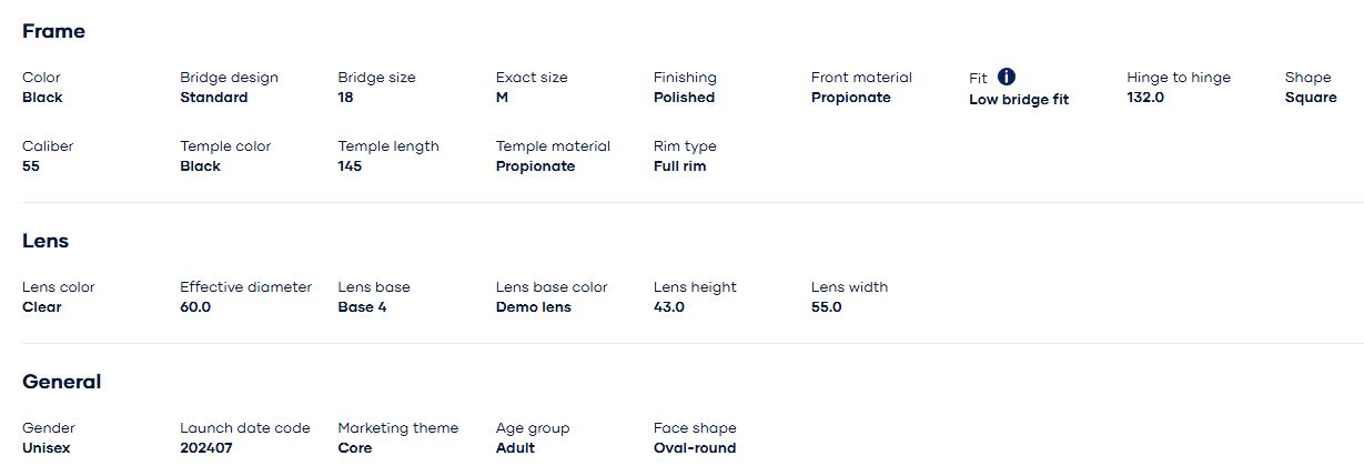 Gọng kính Rayban 0RX7248D là những thiết kế unisex, không phân biệt giới tính. Nam hay nữ đều có thể mang được, và đặc biệt, luôn song hành cùng thời gian.