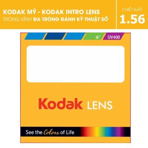 Tròng kính đa tròng Kodak Intro Lens RX được sản xuất bằng công nghệ kỹ thuật số ở mặt sau tròng kính đem lại thị lực chuẩn xác, mở rộng và thoải mái trên cả 3 vùng nhìn. Khi sử dụng tròng kính Kodak Intro, bạn sẽ cảm nhận được các vùng nhìn phối hợp nhịp nhàng với nhau, đem lại trải nghiệm hoàn toàn khác biệt so với các dòng Kodak khác.