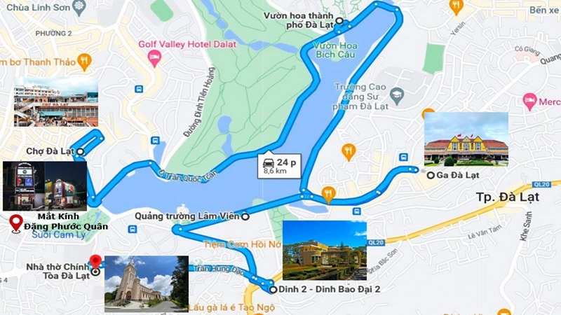 Sometimes, travel comes with unexpected moments – like realizing you forgot your prescription glasses at the hotel or accidentally breaking your only pair of reading glasses. For any traveler, finding an eyewear store near Xuan Huong Lake can quickly turn a vacation woe into a solved problem. Fortunately, right in Da Lat’s city center, just a stone’s throw from the lake, there is a trusted optical shop ready to help you see clearly again.