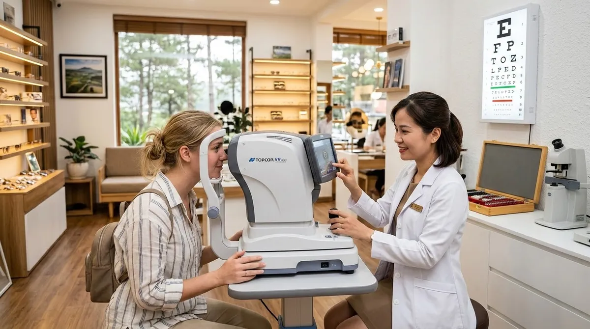 vision test for foreigners in da lat