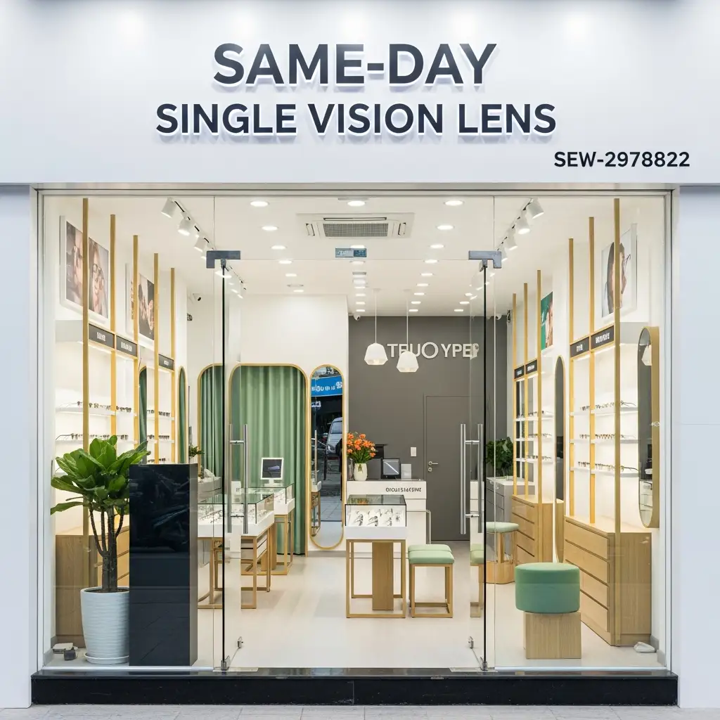 single vision lenses same day in - minh hoạ 1