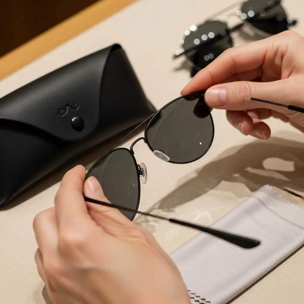 authentic ray-ban aviator in da lat - minh hoạ 2