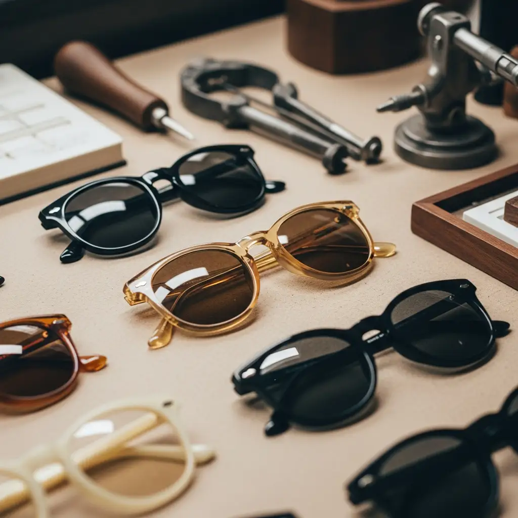 handmade acetate frames in da lat - minh hoạ 2