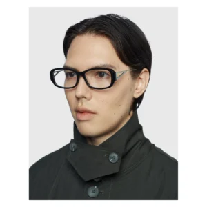 Gọng kính SEESON THE SET SQUARE 02 Black ảnh 5
