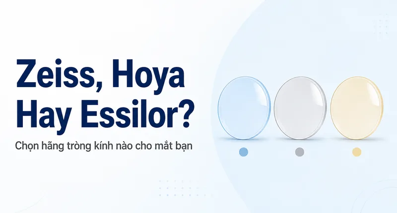 Zeiss, Hoya Hay Essilor: Chọn Hãng Nào Cho Đôi Mắt Của Bạn