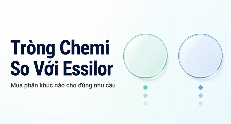 Tròng Chemi So Với Essilor: Mua Phân Khúc Nào Cho Đúng Nhu Cầu