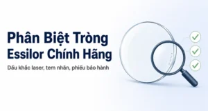 Cách Phân Biệt Tròng Essilor Chính Hãng Chỉ Bằng Mắt Và Giấy Tờ