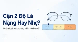 Cận 2 Độ Là Nặng Hay Nhẹ? Cách Hiểu Đúng Về Mức Độ Này