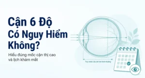 Cận 6 Độ Có Nguy Hiểm Không?