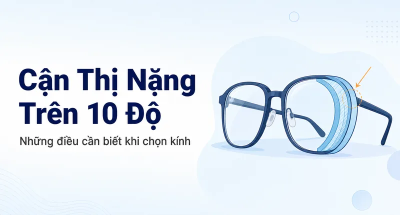 Cận Thị Nặng Trên 10 Độ: Những Điều Cần Biết