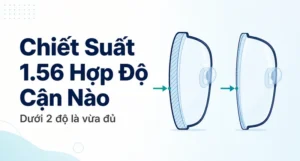 Chiết Suất 1.56 Phù Hợp Với Độ Cận Nào