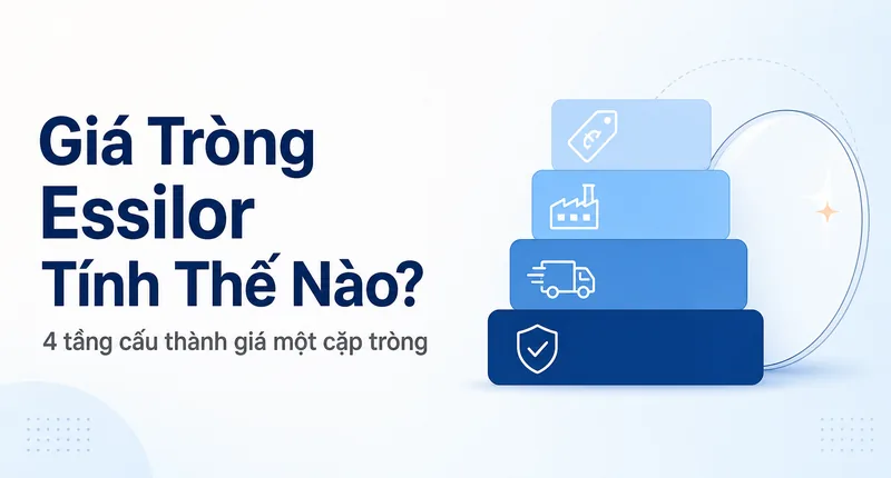 Giá Tròng Kính Essilor Được Tính Thế Nào
