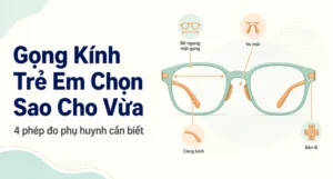 Gọng Kính Exfash Trẻ Em: Cách Chọn Đúng Size Theo Từng Độ Tuổi