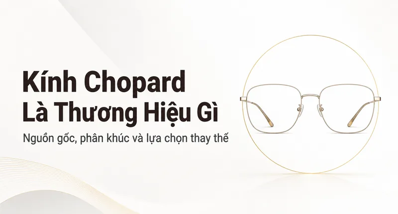 Kính Chopard Là Thương Hiệu Gì? Nguồn Gốc Và Vị Trí Trên Thị Trường