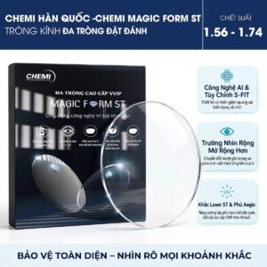 Tròng kính đa tròng Chemi RX Magic Form ST