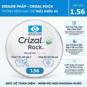 Tròng kính Essilor Crizal Rock