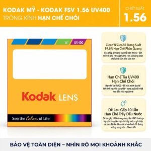 Tròng kính Kodak FSV UV400