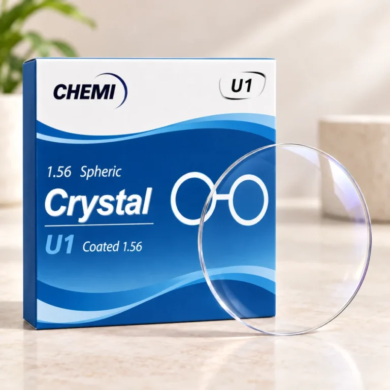 Tròng kính Chemi Crystal U1 Coated 1.56