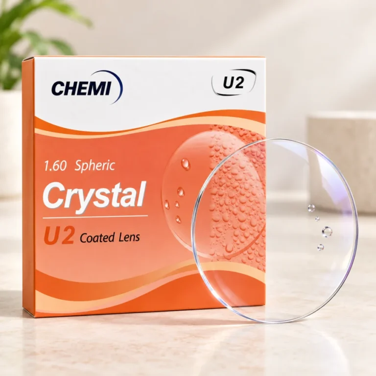 Tròng kính Chemi Crystal U2 Coated 1.60