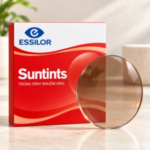 Tròng kính nhuộm màu Essilor Suntints