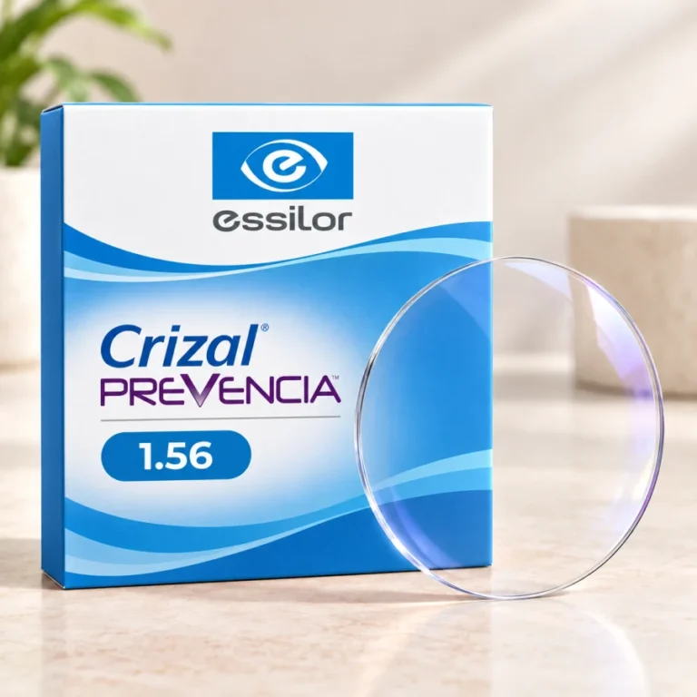 Tròng kính Essilor Crizal Prevencia 1.56 (Kiểm soát ánh sáng xanh)