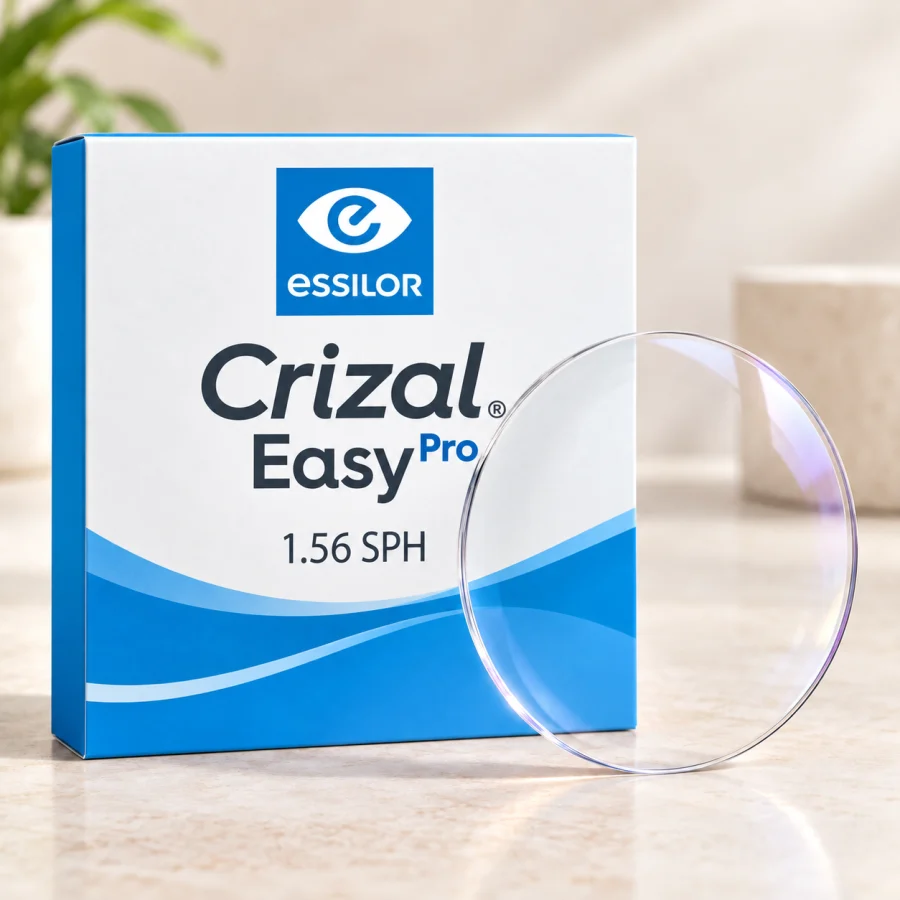 Tròng kính Essilor Crizal Easy Pro 1.56