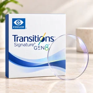 Tròng kính đổi màu Essilor Transitions Gen 8