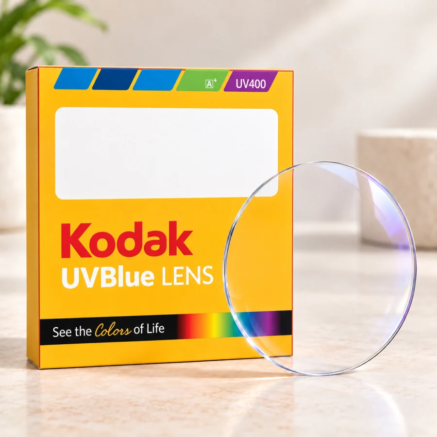 Hộp tròng Kodak UVBlue Lens 1.60
