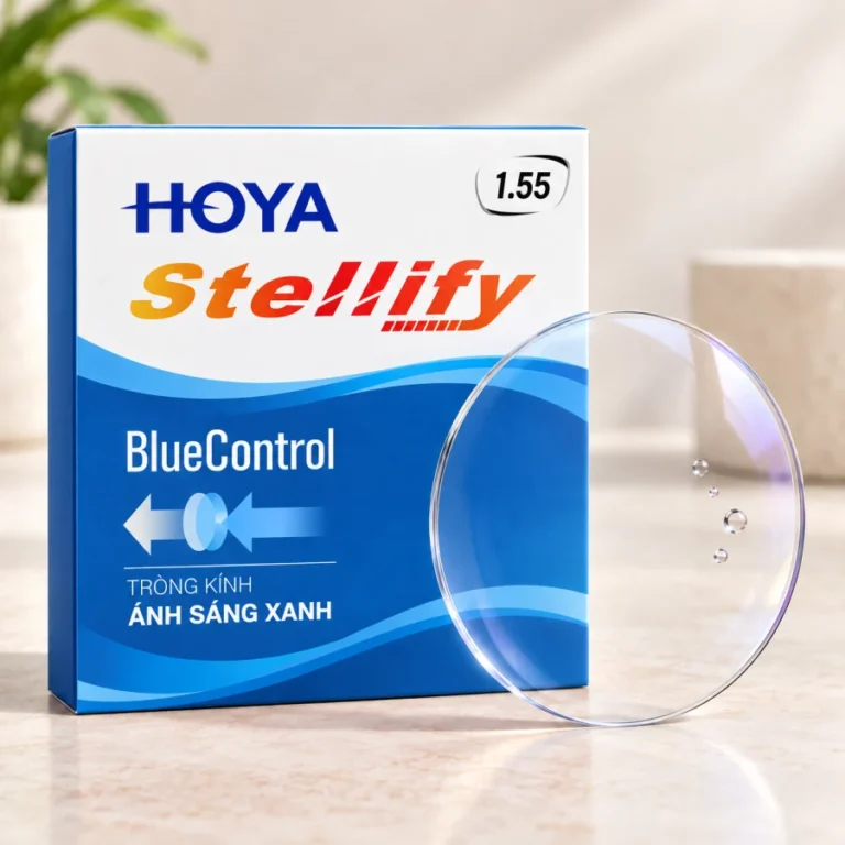 Tròng kính HOYA Stellify Blue Control (Kiểm soát ánh sáng xanh)