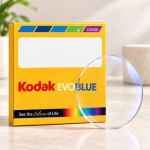 Tròng kính đổi màu kiểm soát ánh sáng xanh Kodak EvoBlue Lens