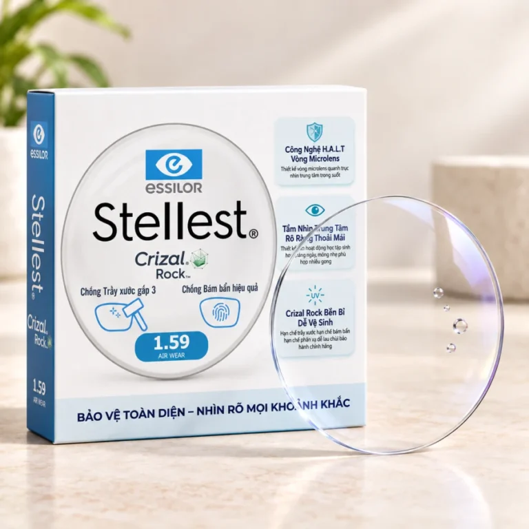 Tròng kính kiểm soát cận thị Essilor Stellest