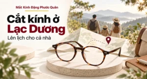 Minh họa lịch trình gia đình và gọng kính cho chủ đề cắt kính từ Lạc Dương