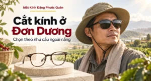 Minh họa người làm việc ngoài trời và kính cho chủ đề cắt kính ở Đơn Dương