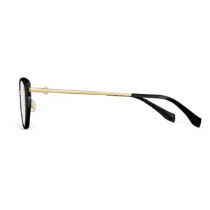 Gọng kính Molsion MA6029 B12 Gold / Black nhìn ngang