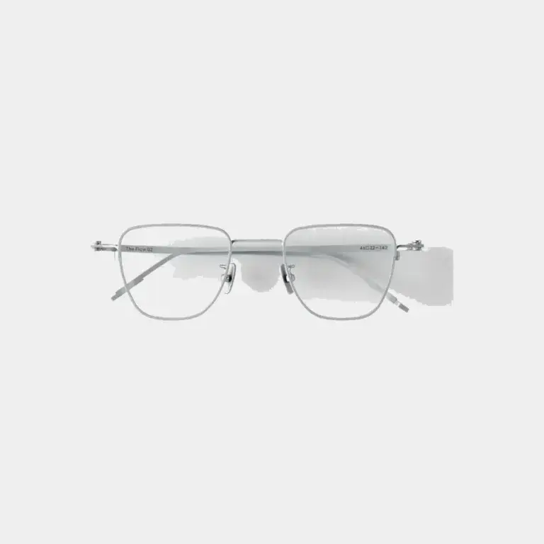 Gọng kính SEESON THE FLOW 02 Matte Silver ảnh 2