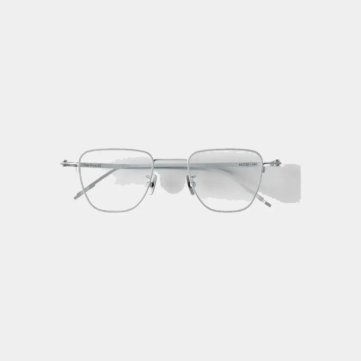 Gọng kính SEESON THE FLOW 02 Matte Silver ảnh 2