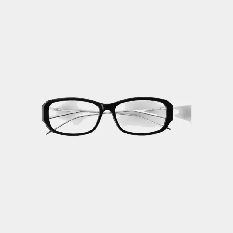 Gọng kính SEESON THE SET SQUARE 02 Black ảnh 2