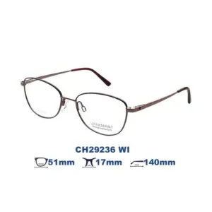 Gọng kính Charmant CH29236 – Đỏ · Mã WI – ảnh 3