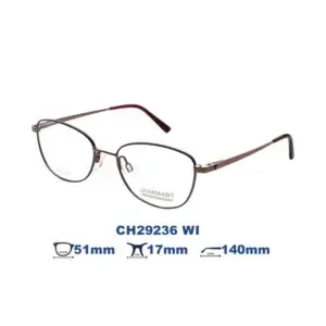 Gọng kính Charmant CH29236 – Đỏ · Mã WI – ảnh 4