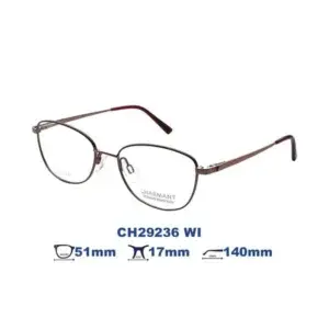 Gọng kính Charmant CH29236 – Đỏ · Mã WI – ảnh 5