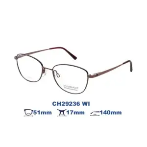 Gọng kính Charmant CH29236 – Đỏ · Mã WI – ảnh 6