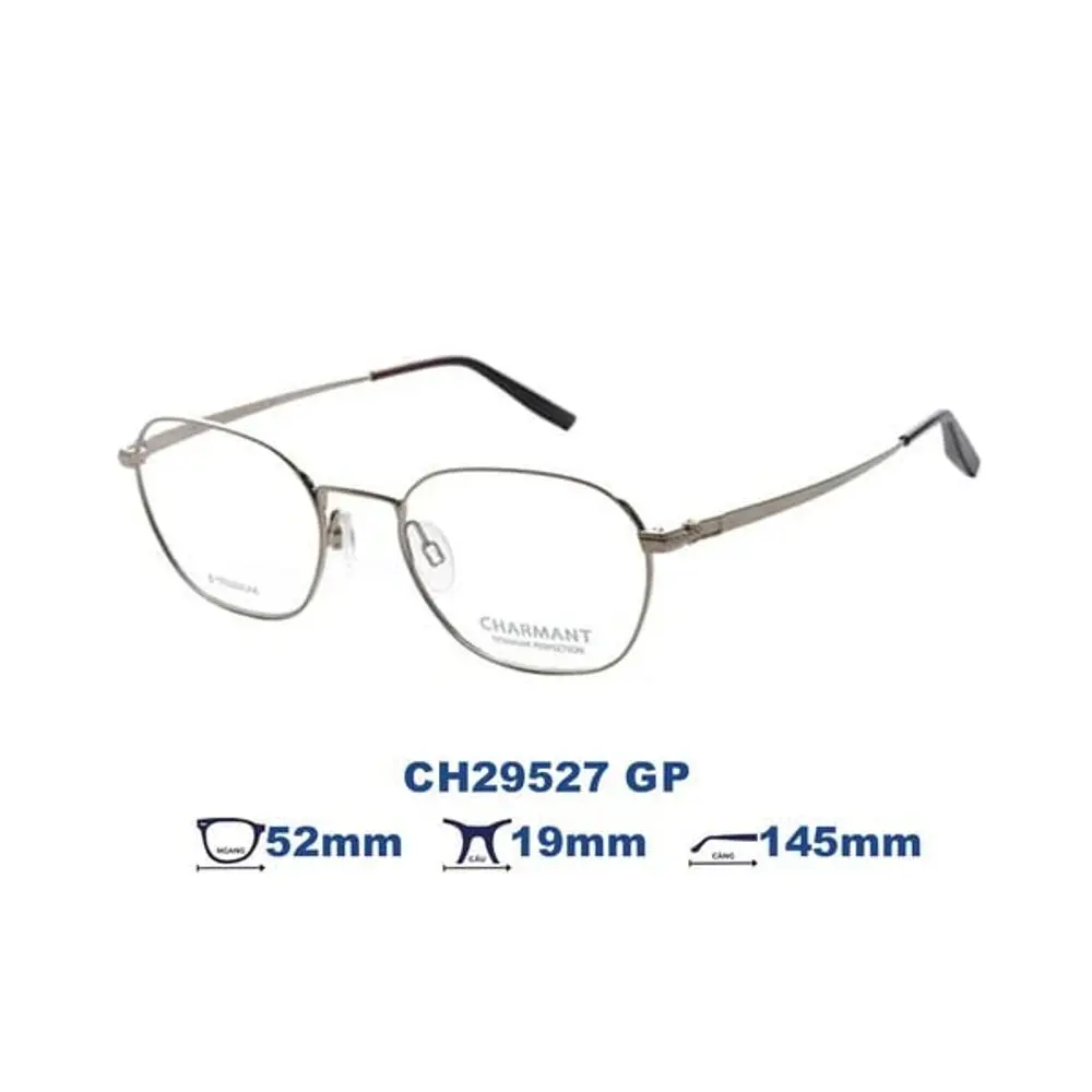 Gọng kính Charmant CH29527 – Vàng gold · Mã GP – ảnh 5