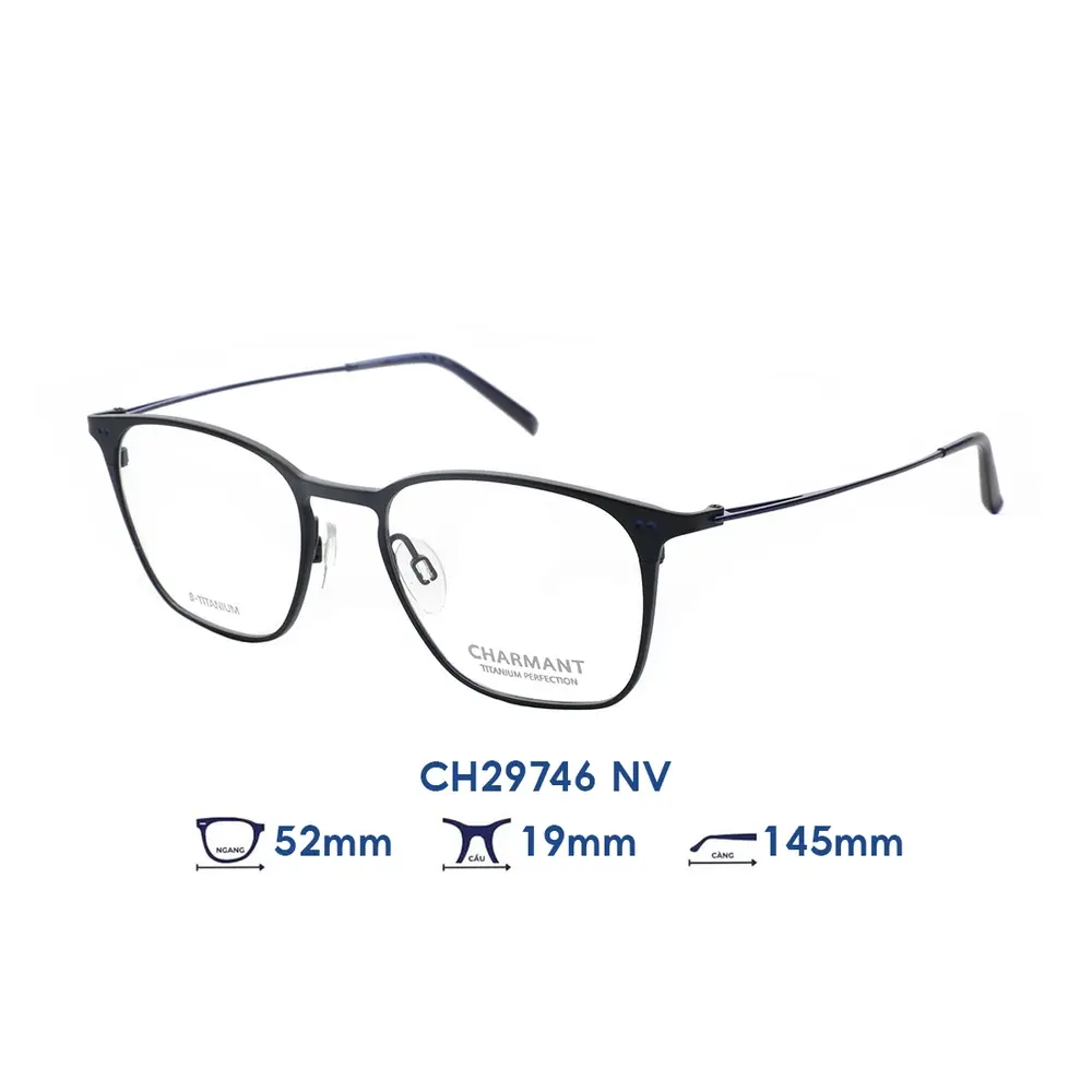 Gọng kính Charmant CH29746 – Xanh dương · Mã NV – ảnh 6