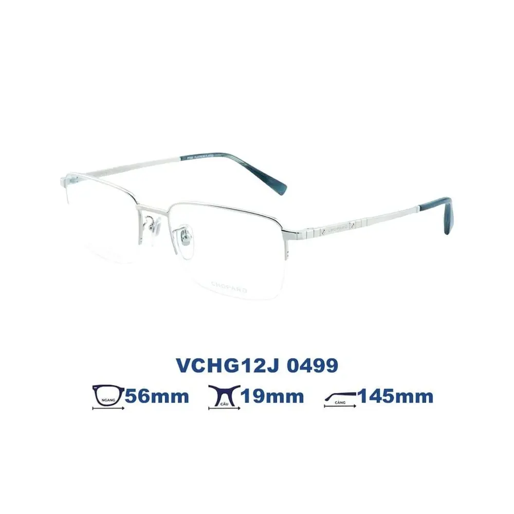 Gọng kính Chopard VCHG12J – Bạc · Mã 0499 – ảnh 2