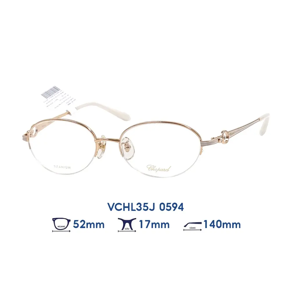 Gọng kính Chopard VCHL35J – Vàng gold · Mã 0594 – ảnh 6