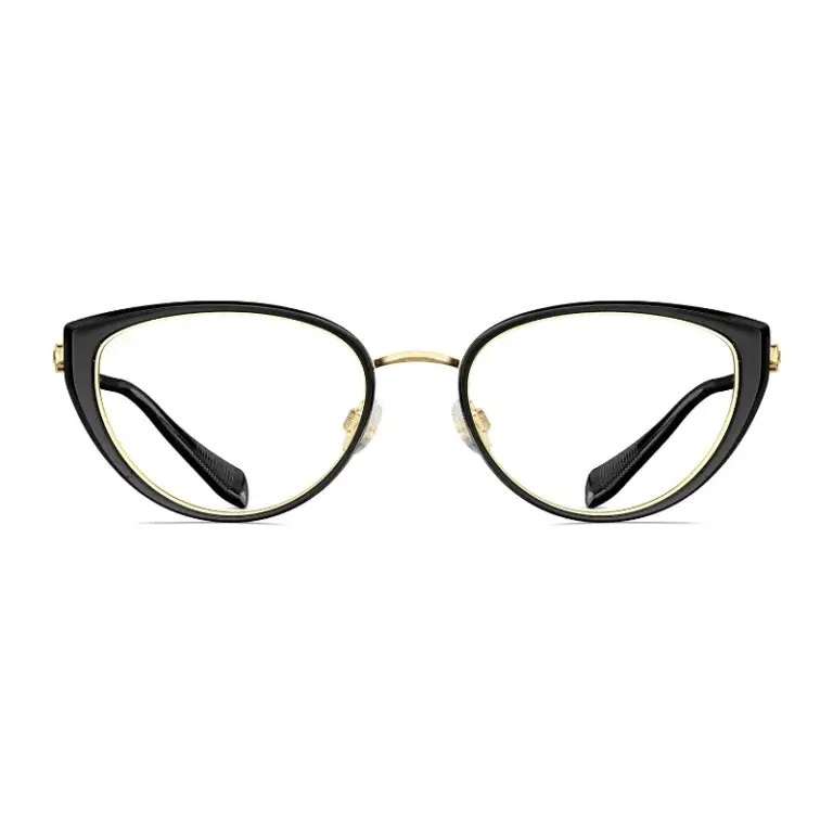 Ảnh chính diện gọng kính Molsion MA6029 B12 màu Gold / Black