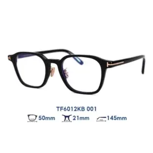 Gọng kính Tom Ford TF6012KB – Đen · Mã 001 – ảnh 4