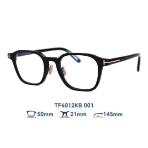 Gọng kính Tom Ford TF6012KB – Đen · Mã 001 – ảnh 5