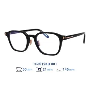 Gọng kính Tom Ford TF6012KB – Đen · Mã 001 – ảnh 2
