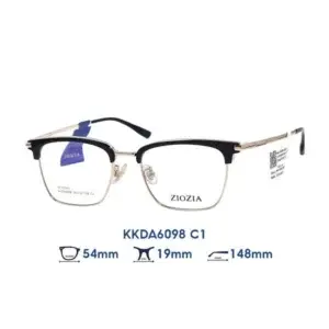Gọng kính ZioZia KKDA6098 – Hai tông · Mã C1 – ảnh 4